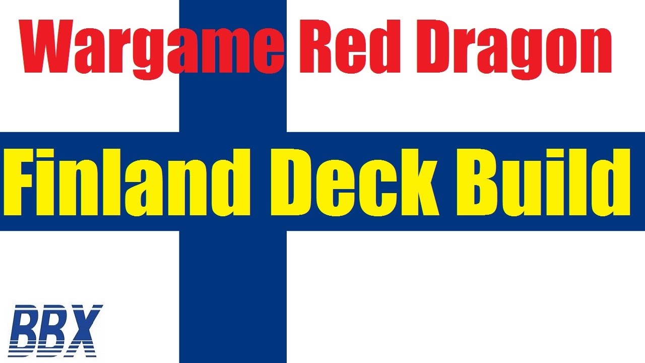 wargame red dragon blue dragon deck